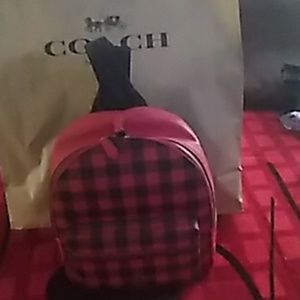 Coach backpack